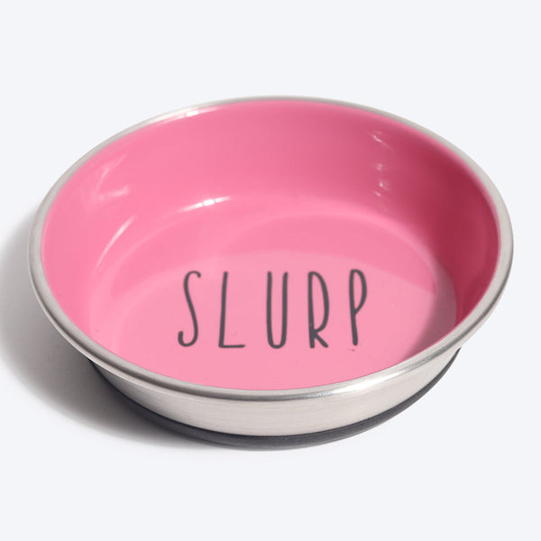 HUFT Cutest Collection Slurp Kitten Bowl - Pink