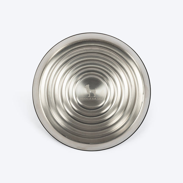 HUFT Whiskerlicks Classic Steel Bowl For Cat