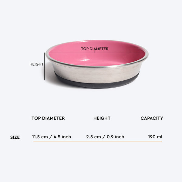 HUFT Cutest Collection Slurp Kitten Bowl - Pink